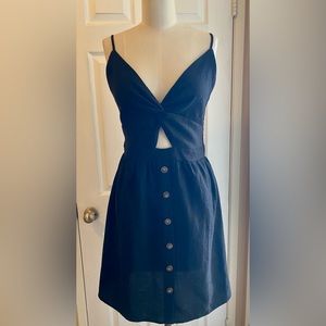 Black spaghetti strap sundress